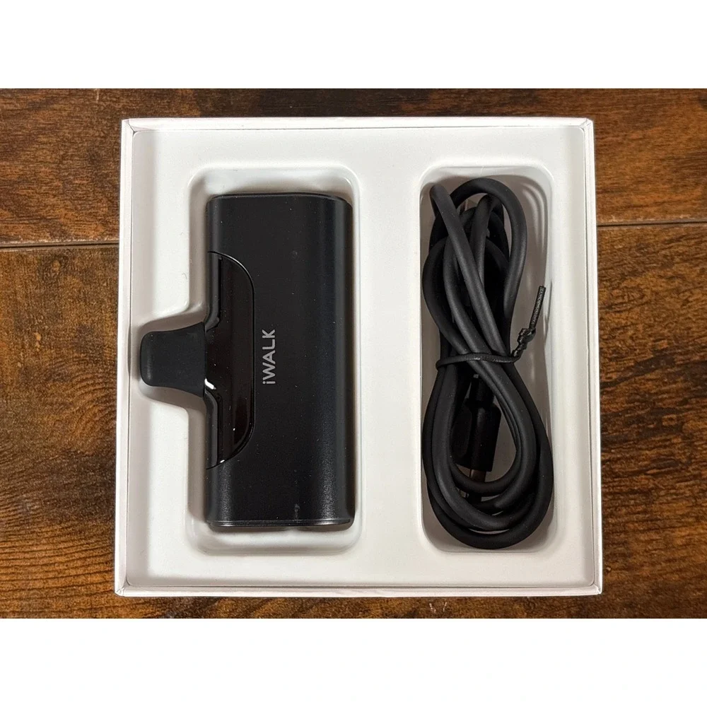 iWALK Link Me 4 Mini Portable Charger 4500mAh Black DBL4500L for iPhone iPad